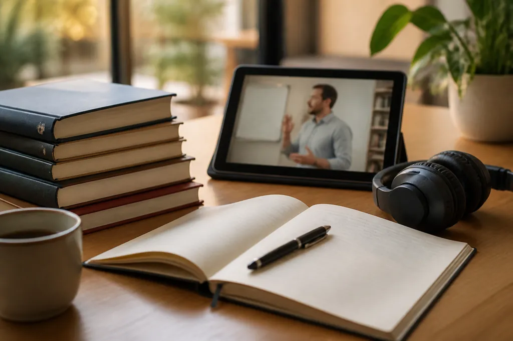 Anglojezyczne ksiazki, kurs wideo na tablecie i notatnik Anglojezyczne ksiazki, kurs wideo na tablecie i notatnik
